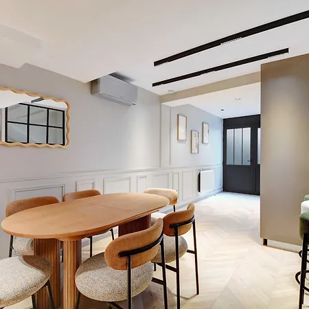 Modern Souplex A C 2br 6p- Near The Louvre Museum Apartment