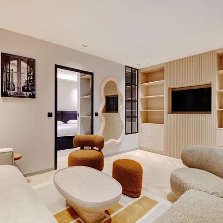 Apartment Modern Souplex A C 2br 6p- Near The Louvre Museum *